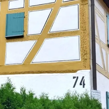 شقة Fachwerk Maisonette In نورتينغن